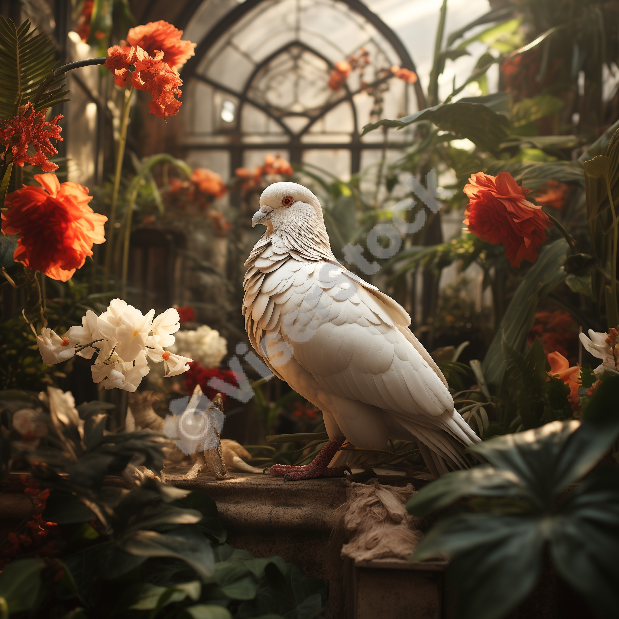 White  Pigeon
