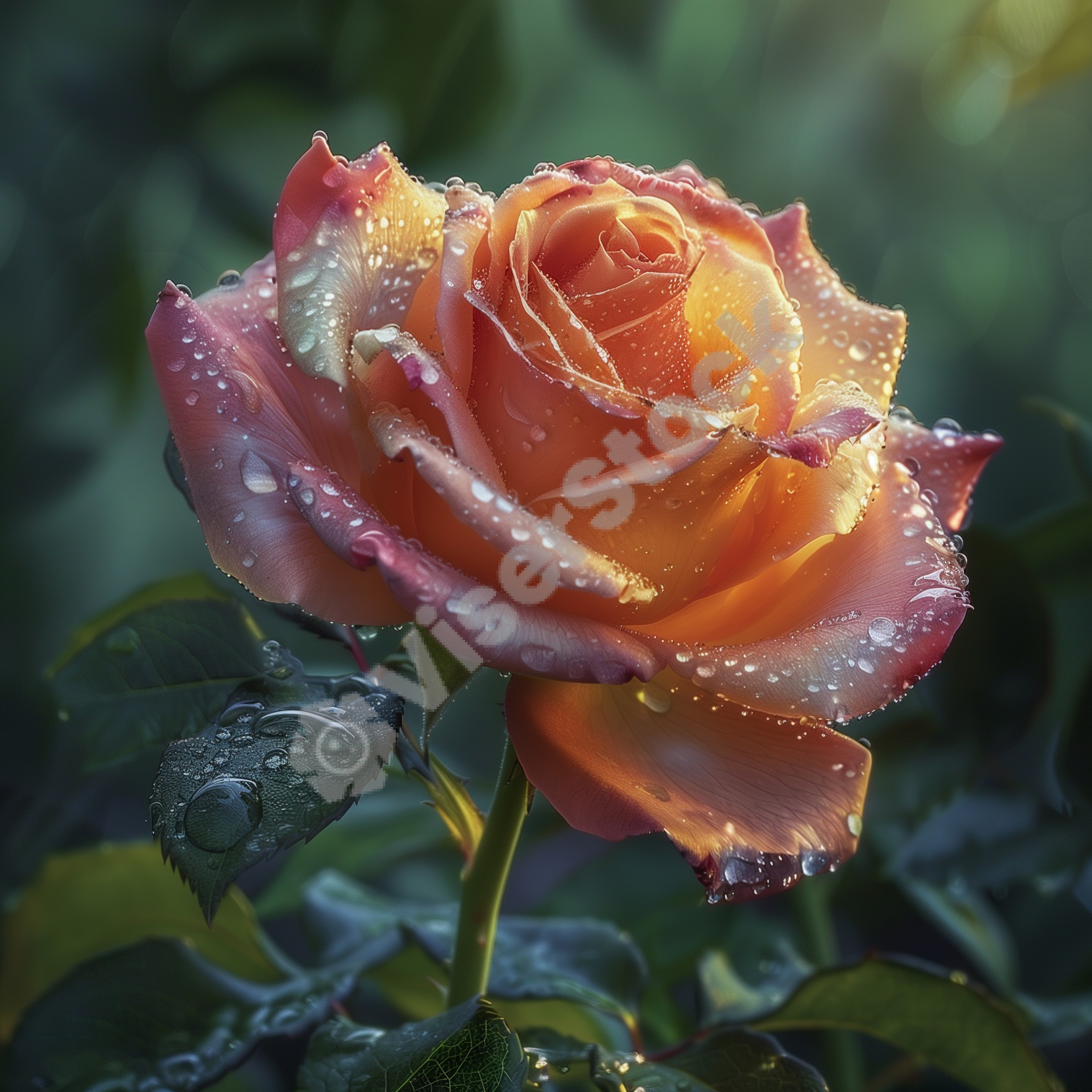 Rose blossom, Beautiful