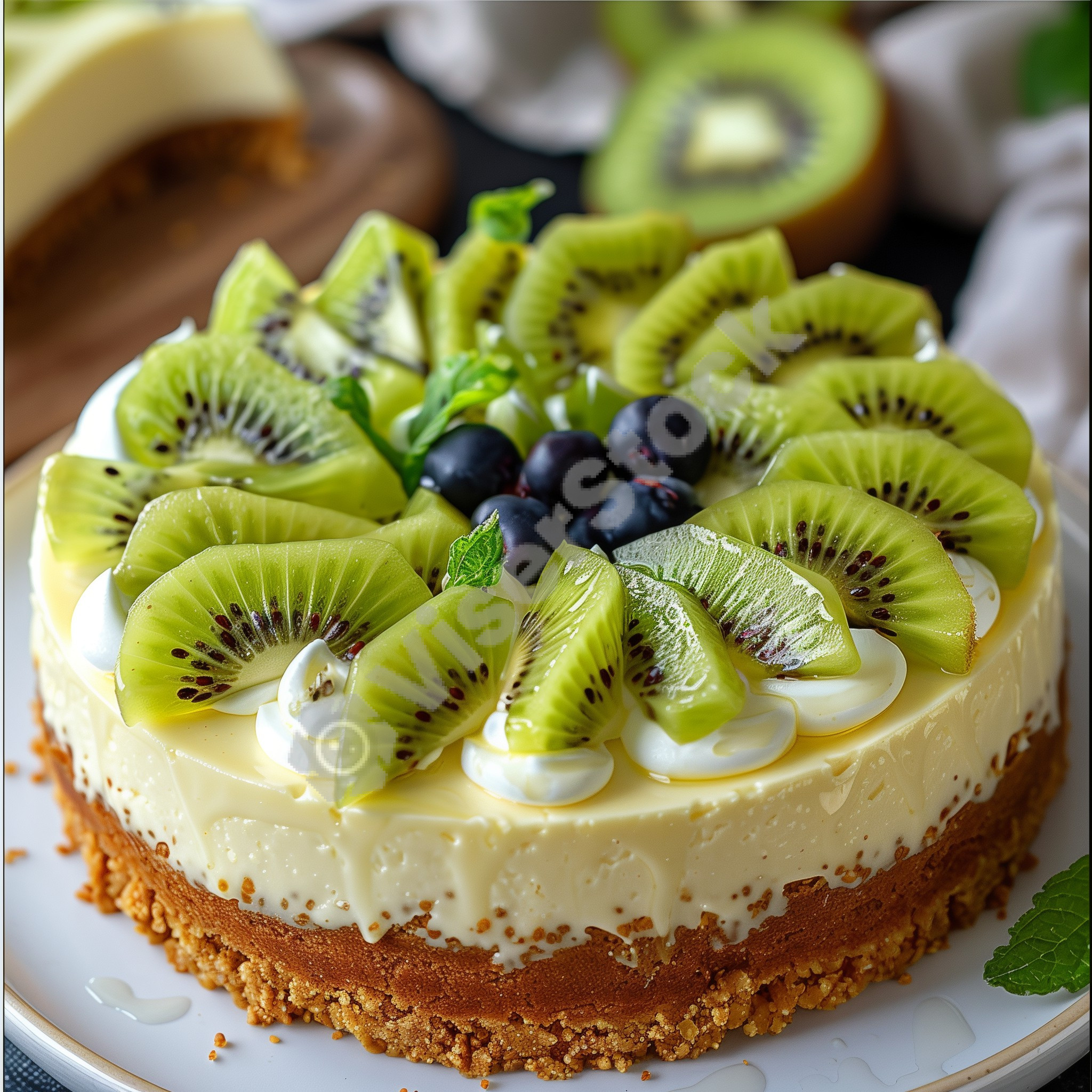 Kiwi cake