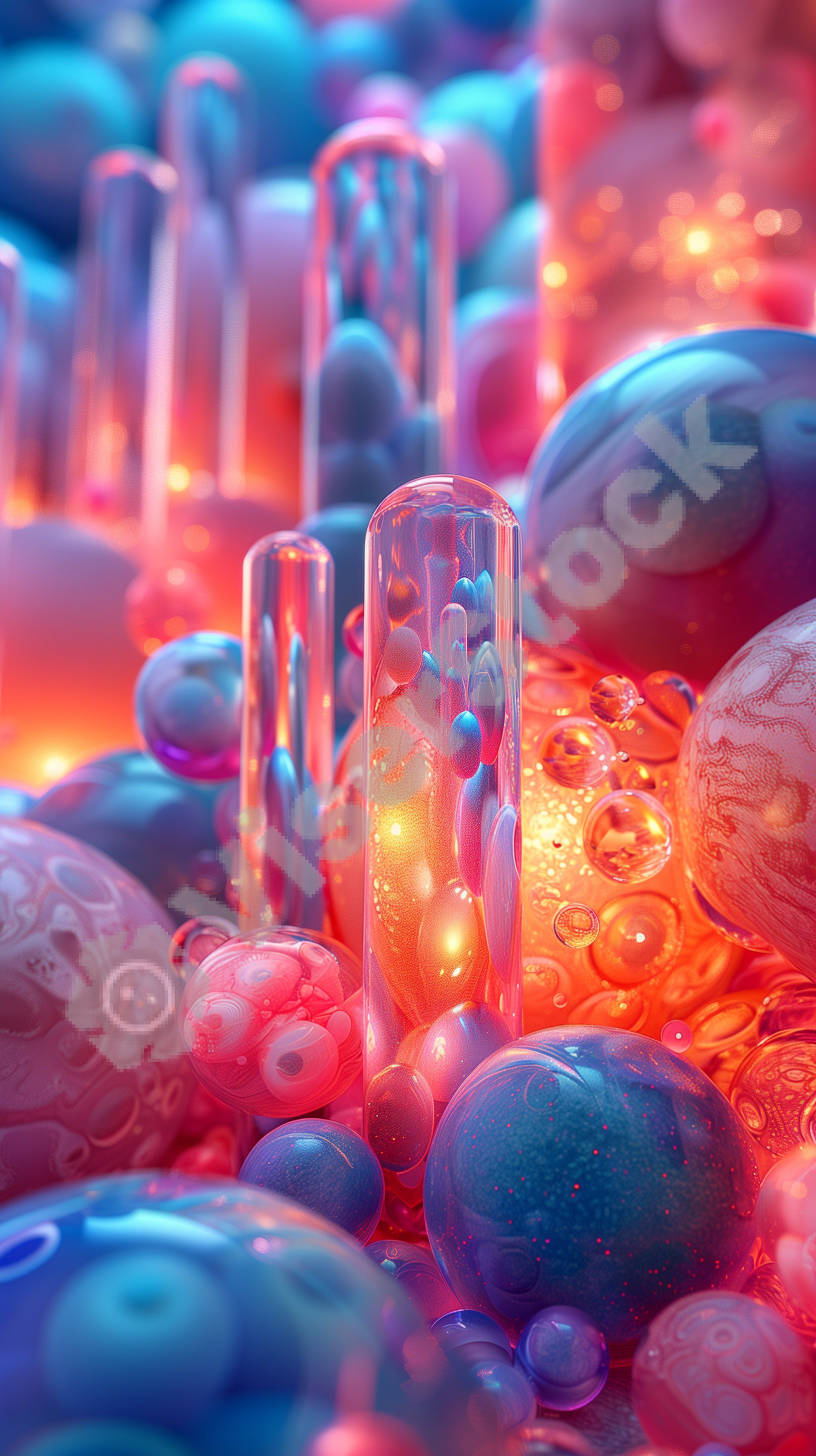 3d objects, gradients