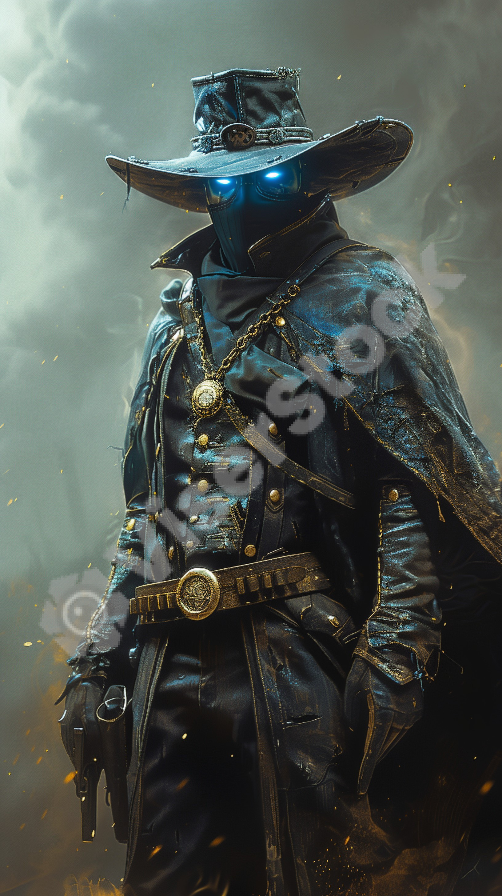 mysterious character