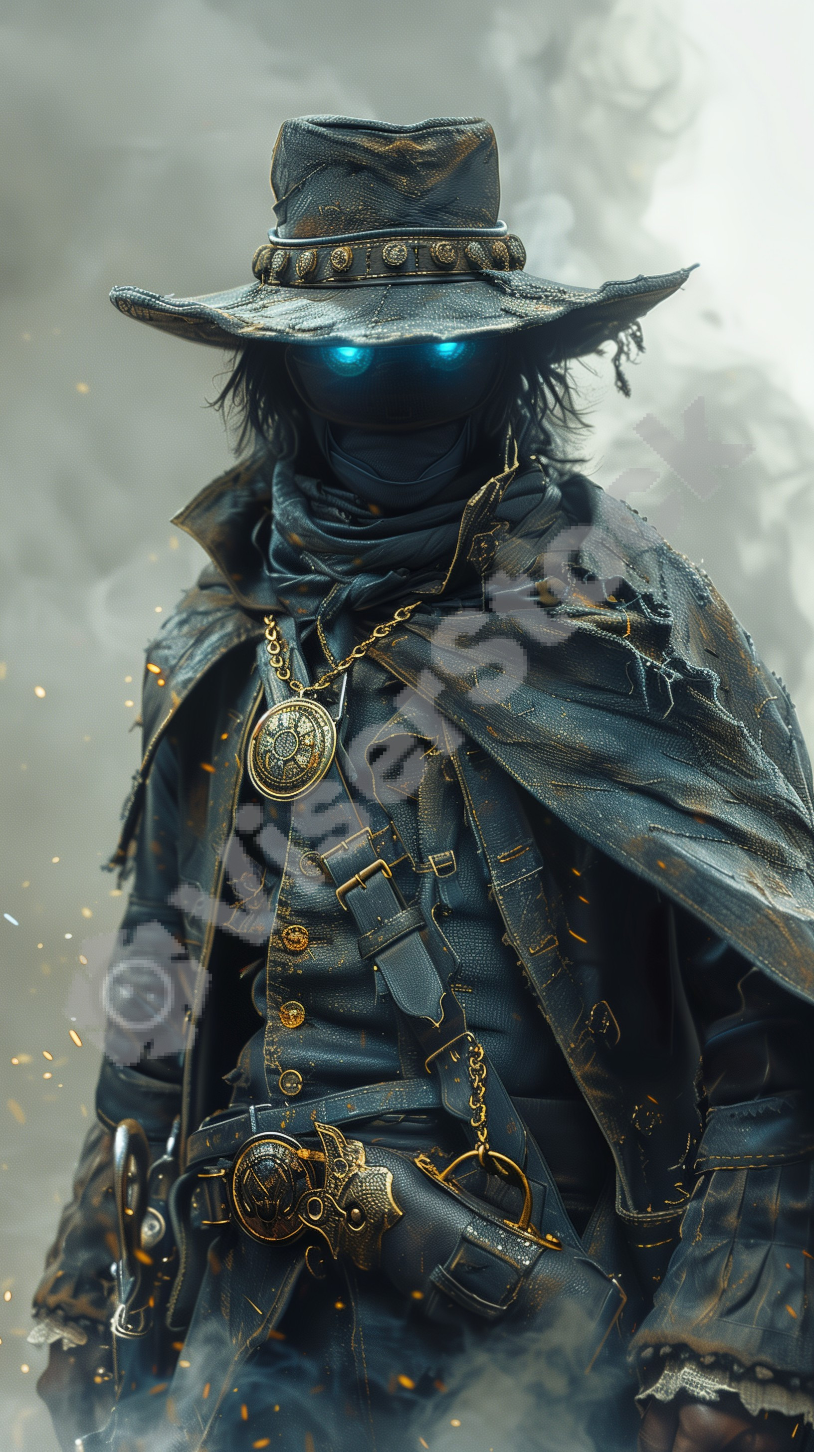 mysterious character