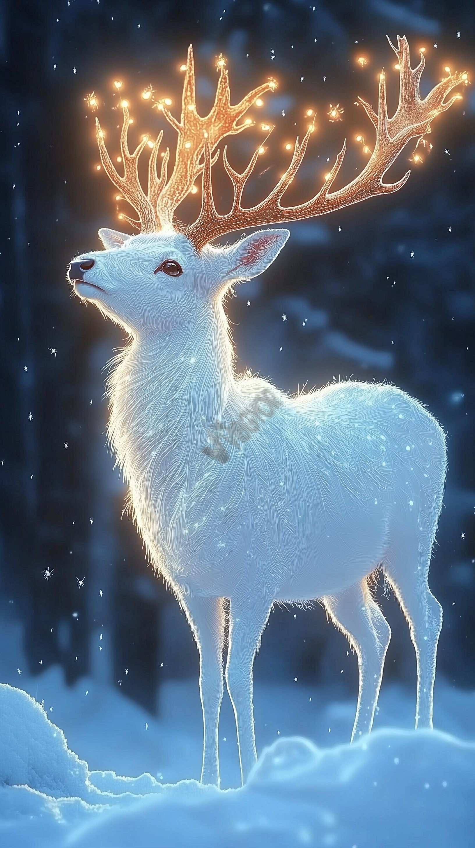Beautiful White Stag
