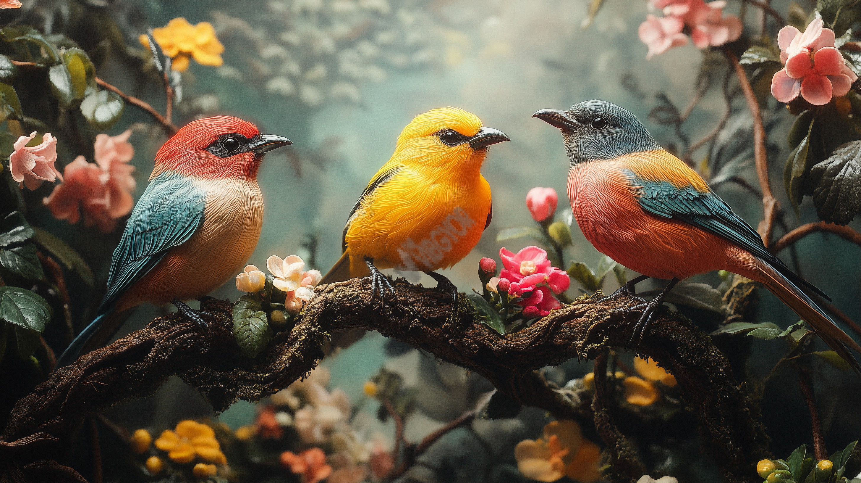 paradise birds