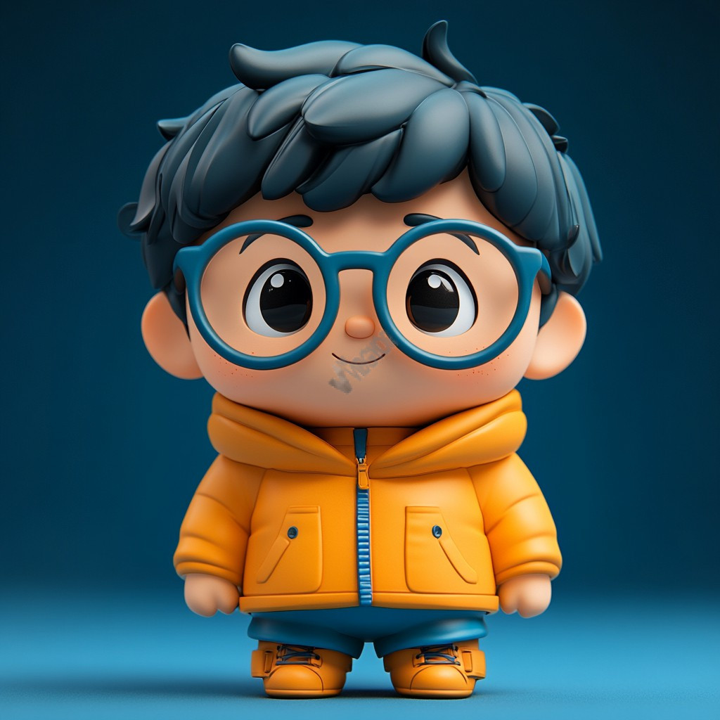 3d cute cartoon