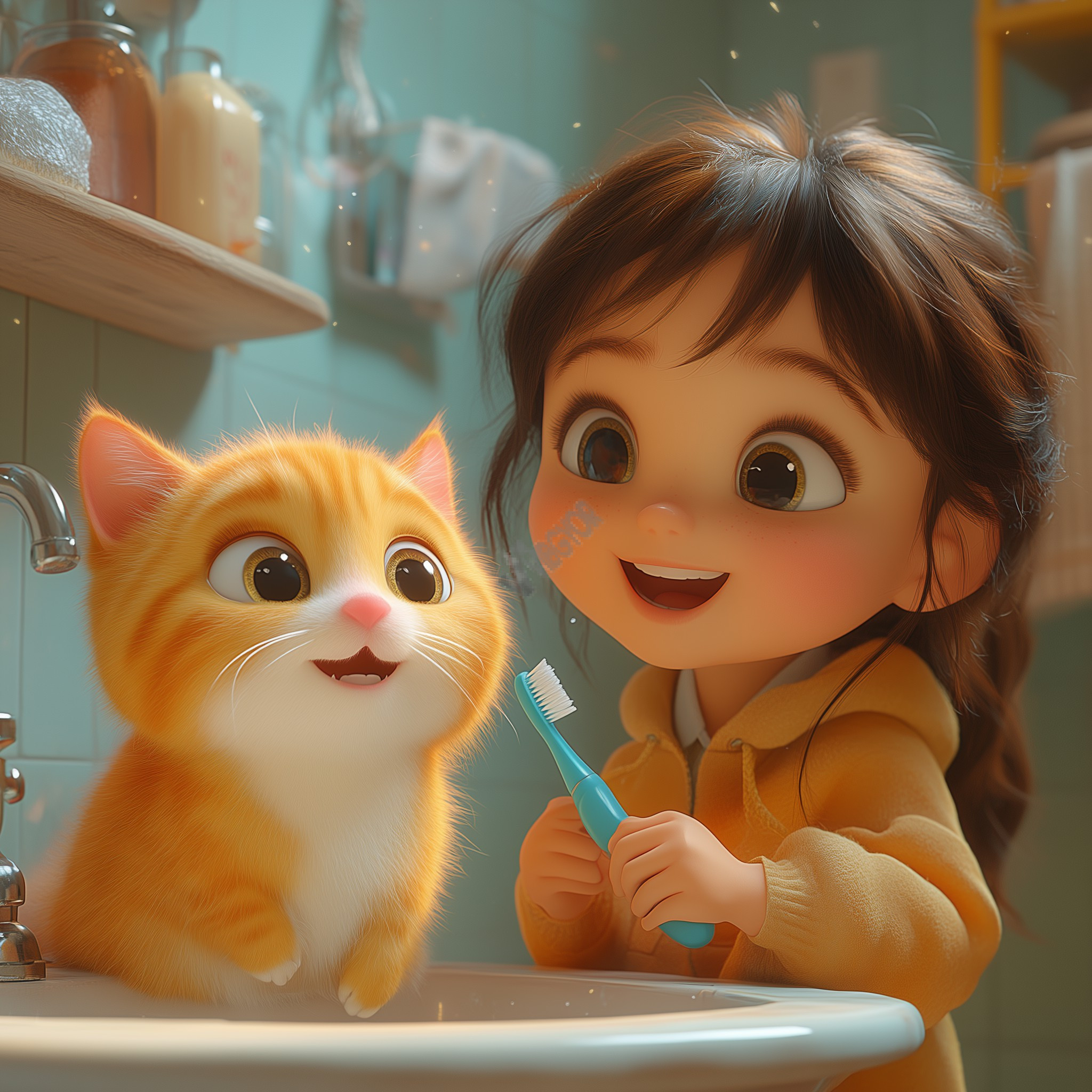 cute cartoon character