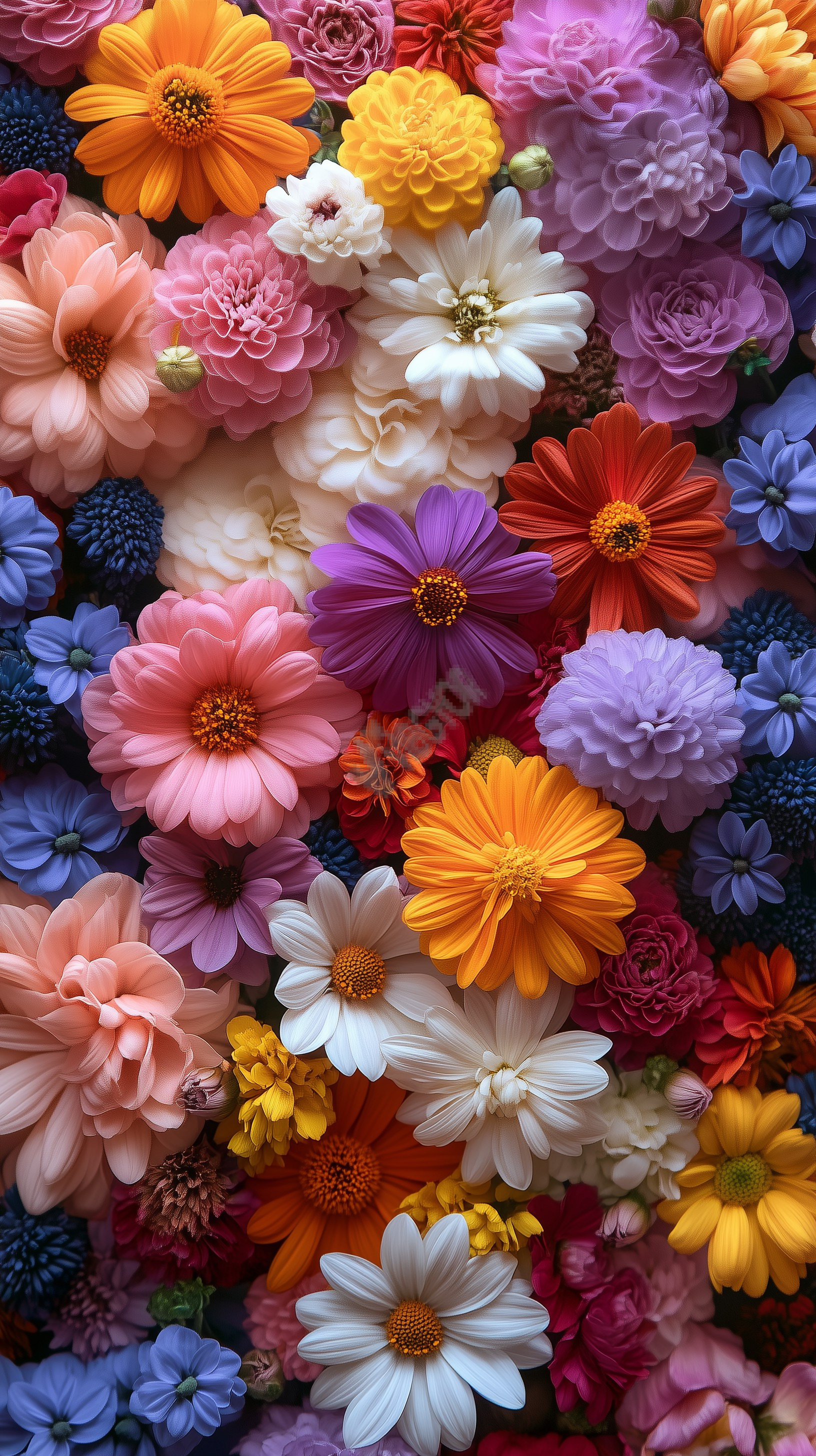 colorful flowers