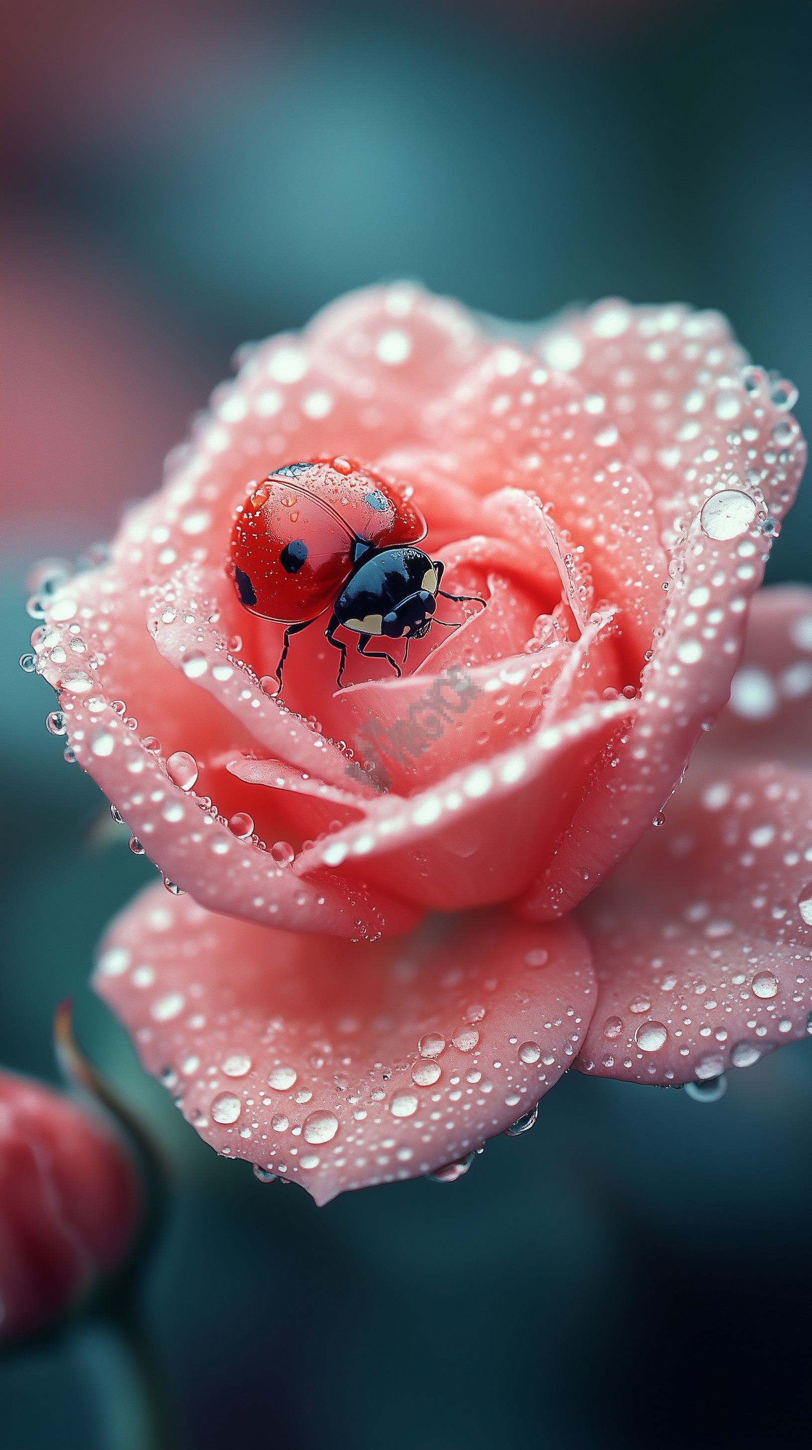rose water drop