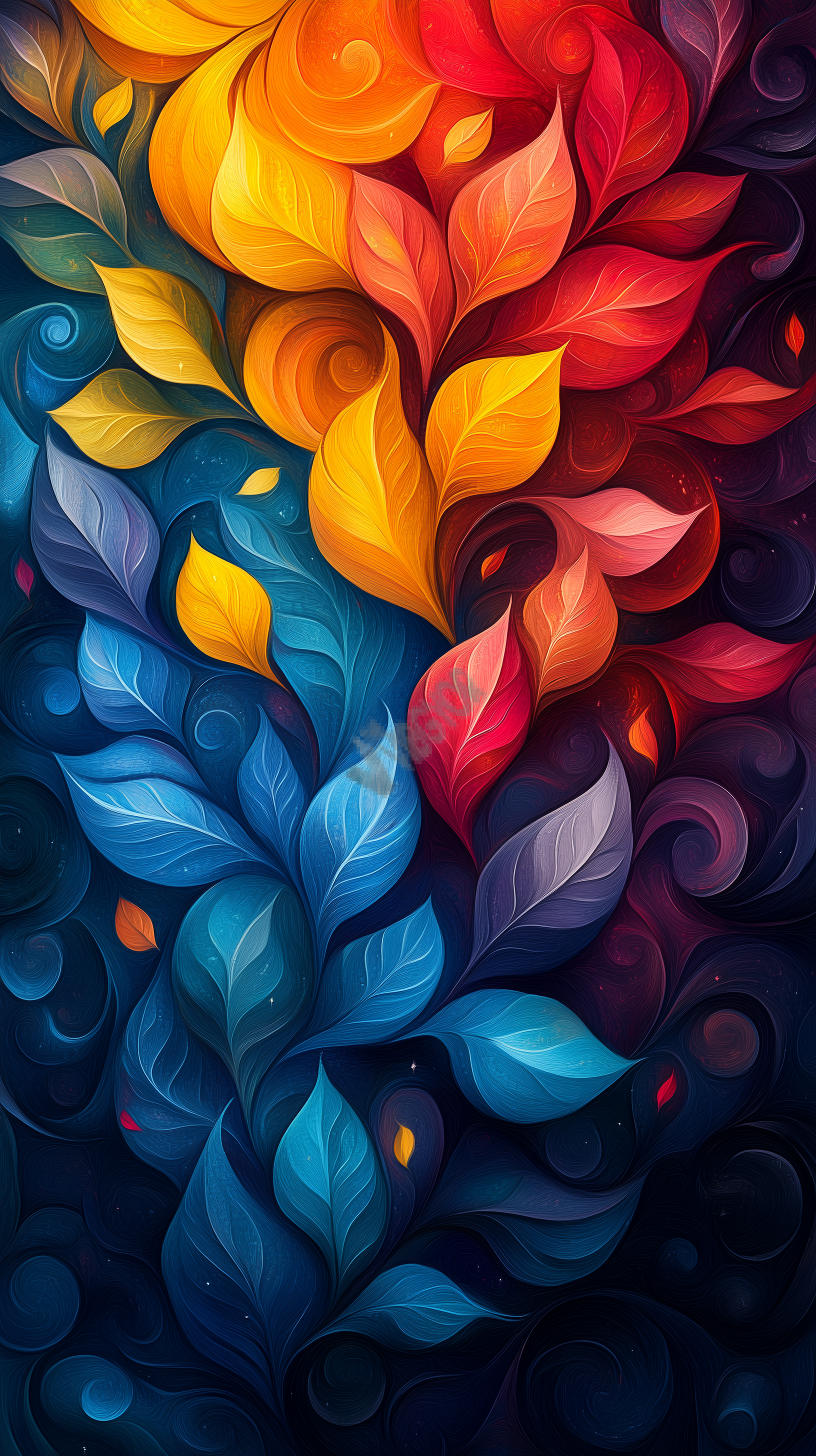 colorful leaves
