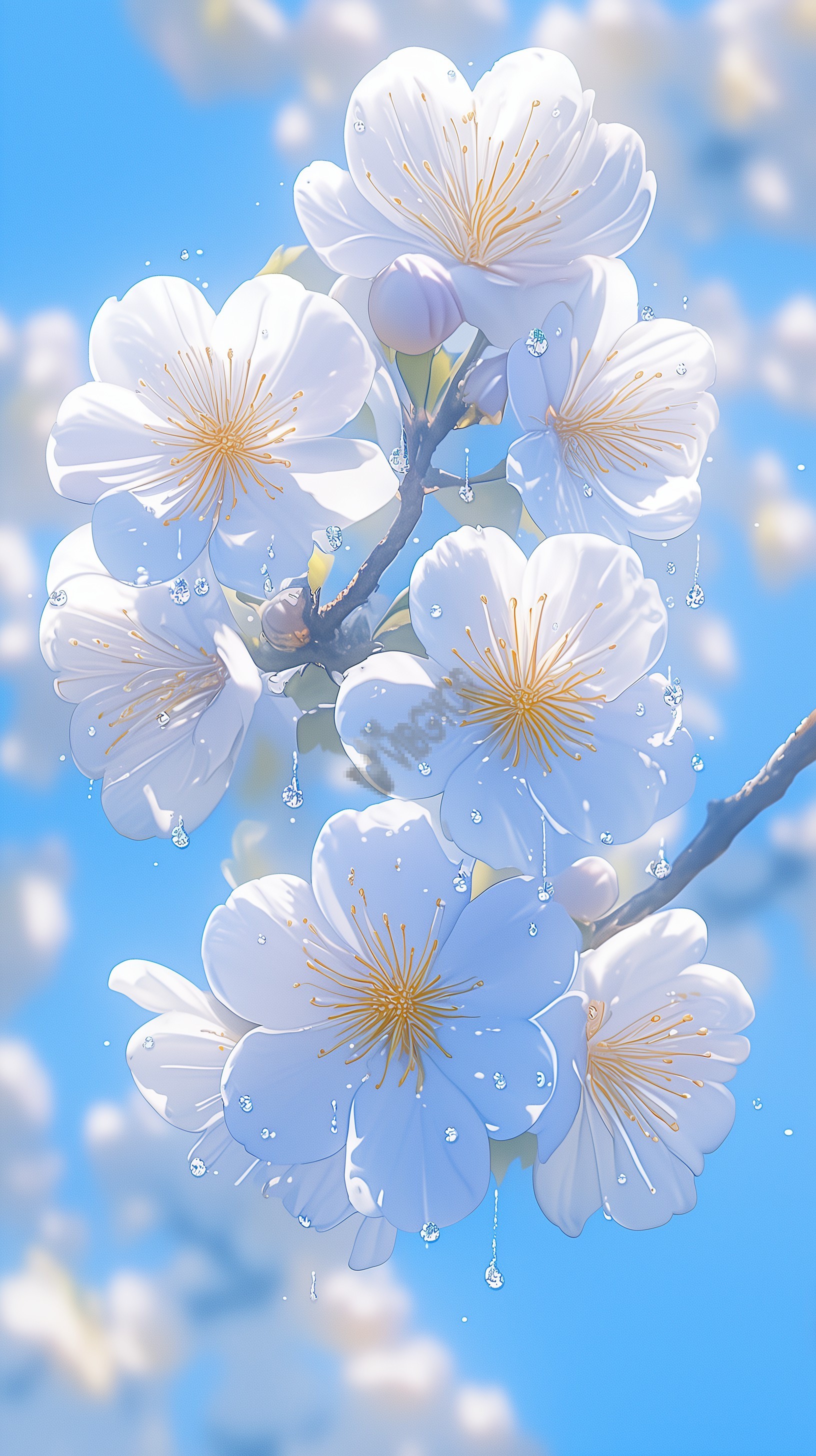 plum blossoms