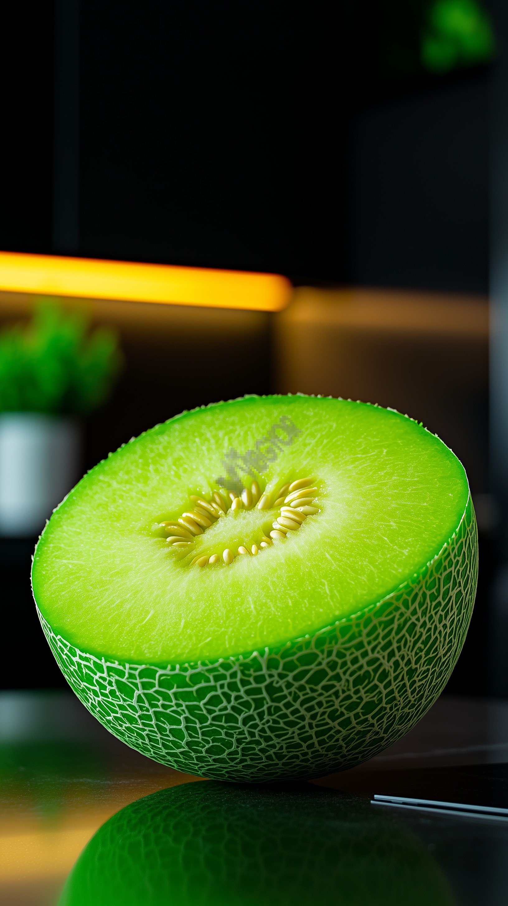fresh green melon